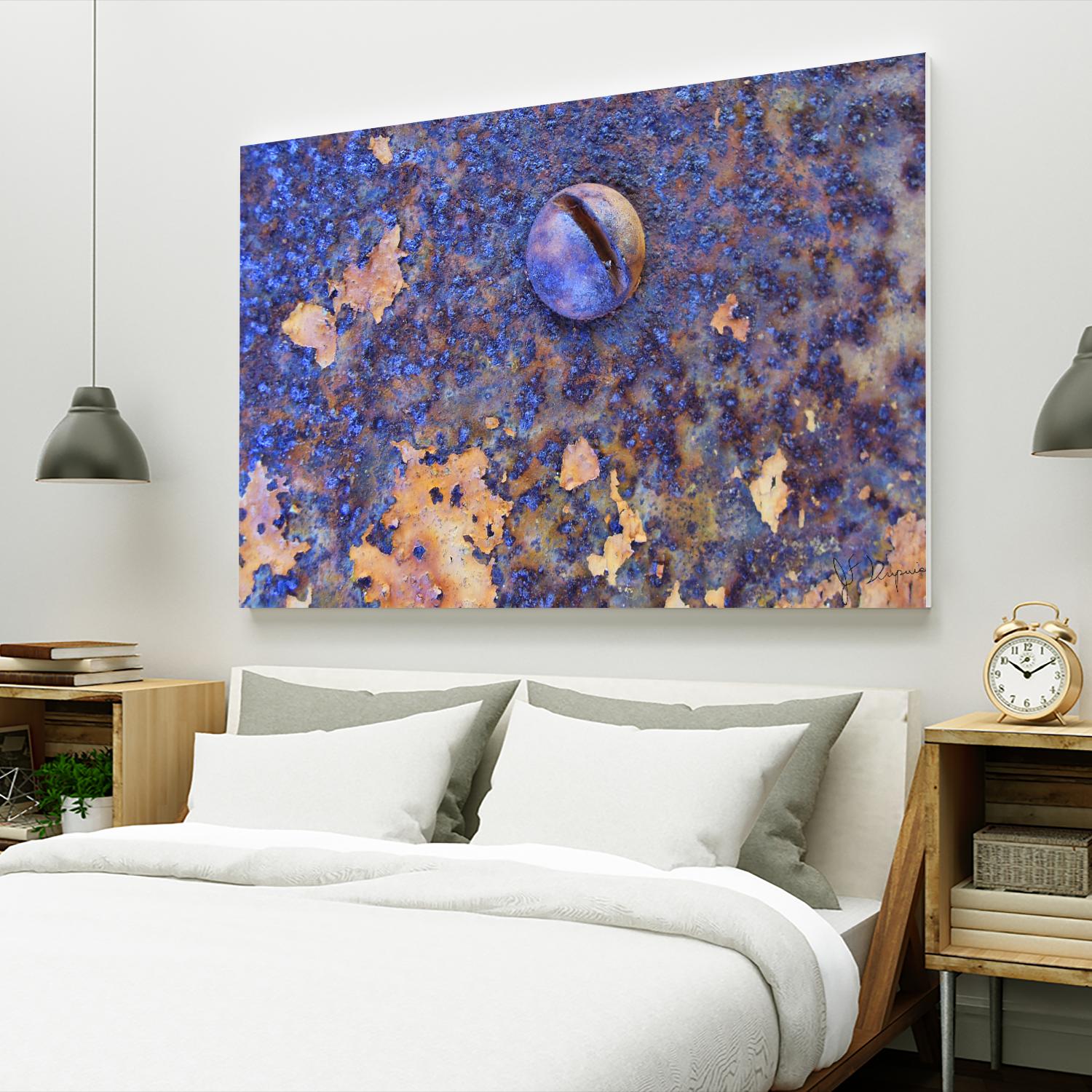 Rusty Screw by Jean-François Dupuis on GIANT ART - pink photo art