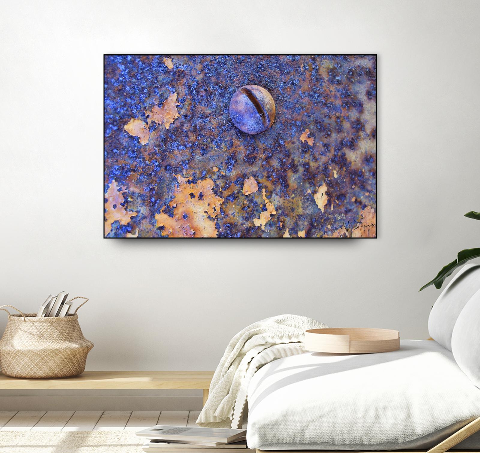 Rusty Screw by Jean-François Dupuis on GIANT ART - pink photo art