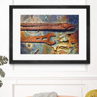 Rusty Tools I by Jean-François Dupuis on GIANT ART - orange still life factory