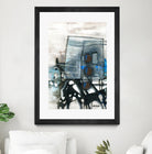 Chutes - T1 by Sylvie Cloutier on GIANT ART - blue abstract