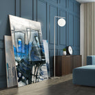 Chutes - T2 by Sylvie Cloutier on GIANT ART - grey abstract