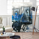 Chutes - T2 by Sylvie Cloutier on GIANT ART - grey abstract