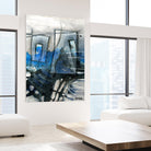 Chutes - T2 by Sylvie Cloutier on GIANT ART - grey abstract