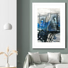 Chutes - T2 by Sylvie Cloutier on GIANT ART - grey abstract