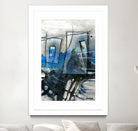 Chutes - T2 by Sylvie Cloutier on GIANT ART - grey abstract