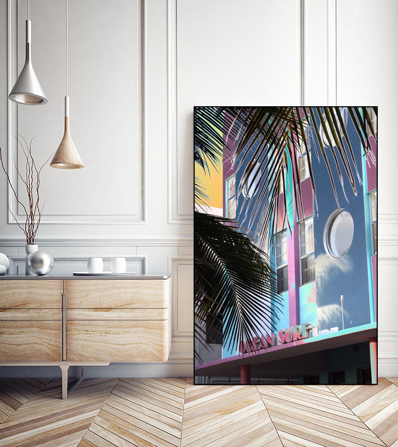 Ocean Surf by Rene Griffith on GIANT ART - pink tropical