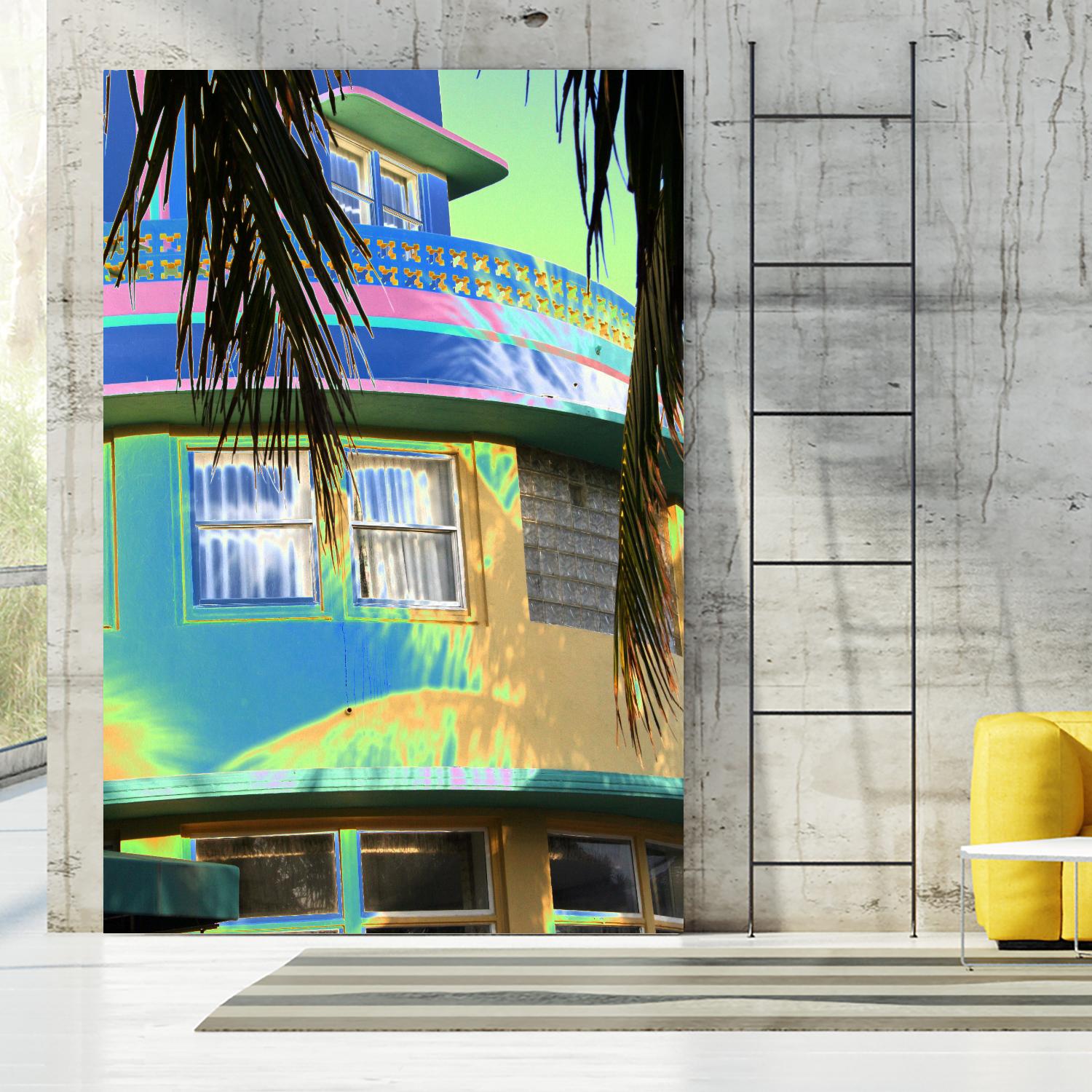 Surfside by Rene Griffith on GIANT ART - green tropical