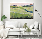 Colorful Landscape II by Jacques Clement on GIANT ART - blue landscape