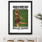 Ballet Russe by Archive on GIANT ART - green vintage dancer