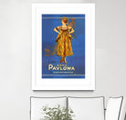 Ballet Russe by Archive on GIANT ART - beige vintage dancer