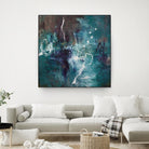 New Emergence by Doris Savard on GIANT ART - blue abstract
