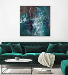 New Emergence by Doris Savard on GIANT ART - blue abstract