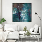 New Emergence by Doris Savard on GIANT ART - blue abstract