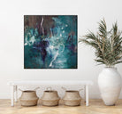 New Emergence by Doris Savard on GIANT ART - blue abstract