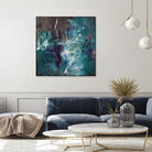 New Emergence by Doris Savard on GIANT ART - blue abstract