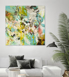 Sweet Dream I by Doris Savard on GIANT ART - pink abstract