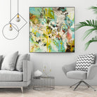 Sweet Dream I by Doris Savard on GIANT ART - pink abstract