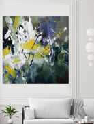 New Sparkle by Doris Savard on GIANT ART - green abstract