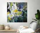 New Sparkle by Doris Savard on GIANT ART - green abstract