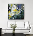 New Sparkle by Doris Savard on GIANT ART - green abstract