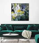 New Sparkle by Doris Savard on GIANT ART - green abstract