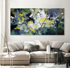 Sparkle by Doris Savard on GIANT ART - green abstract savard