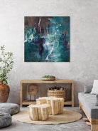New Emergence by Doris Savard on GIANT ART - blue abstract