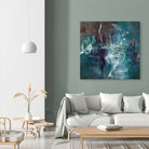 New Emergence by Doris Savard on GIANT ART - blue abstract