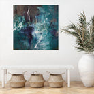 New Emergence by Doris Savard on GIANT ART - blue abstract