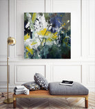 New Sparkle by Doris Savard on GIANT ART - green abstract