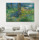 Guy L'heureux I by Diane Lambin on GIANT ART - green abstract forest
