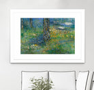 Spring Dreaming by Diane Lambin on GIANT ART - green abstract forest