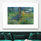 Spring Dreaming by Diane Lambin on GIANT ART - green abstract forest