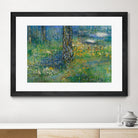Spring Dreaming by Diane Lambin on GIANT ART - green abstract forest