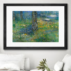 Spring Dreaming by Diane Lambin on GIANT ART - green abstract forest