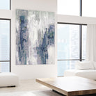 Blue Birch – Cool -3 by Lori Dubois on GIANT ART - blue abstract