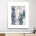 Blue Birch – Cool -3 by Lori Dubois on GIANT ART - blue abstract