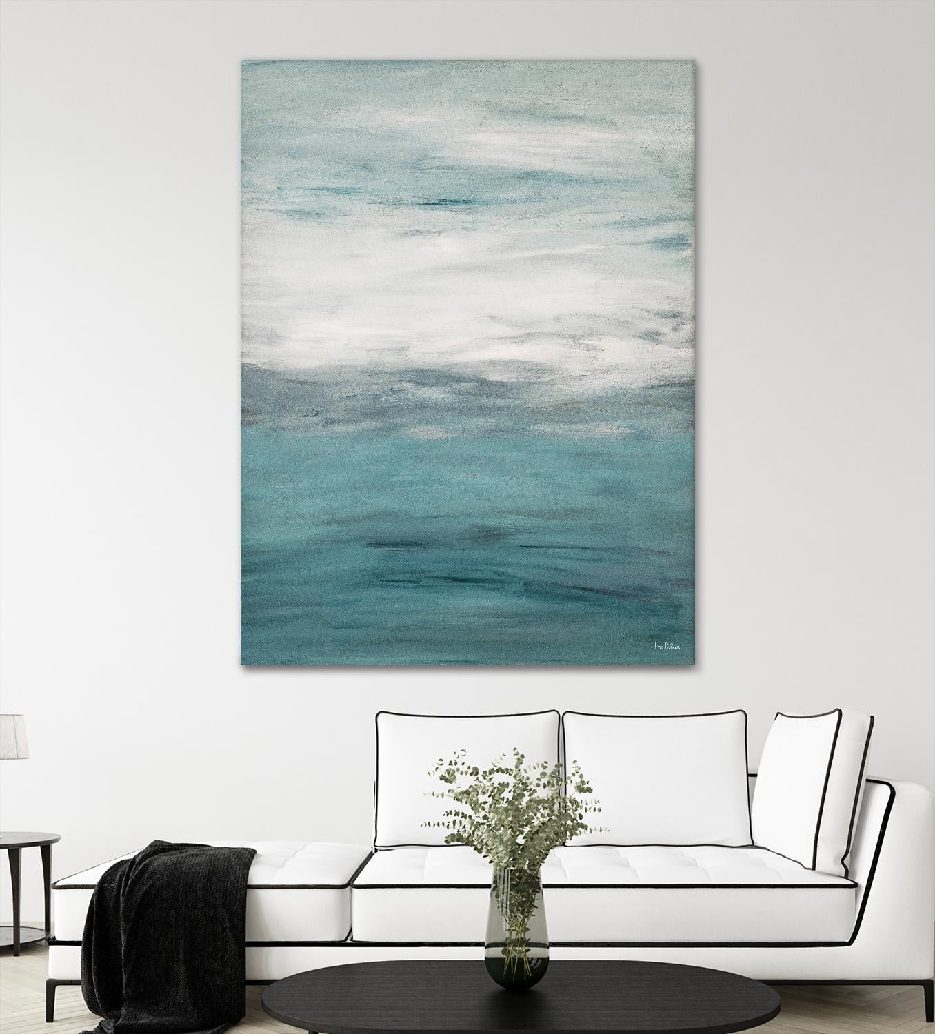 Infinity – Pool - 2 by Lori Dubois on GIANT ART - blue abstract transparence