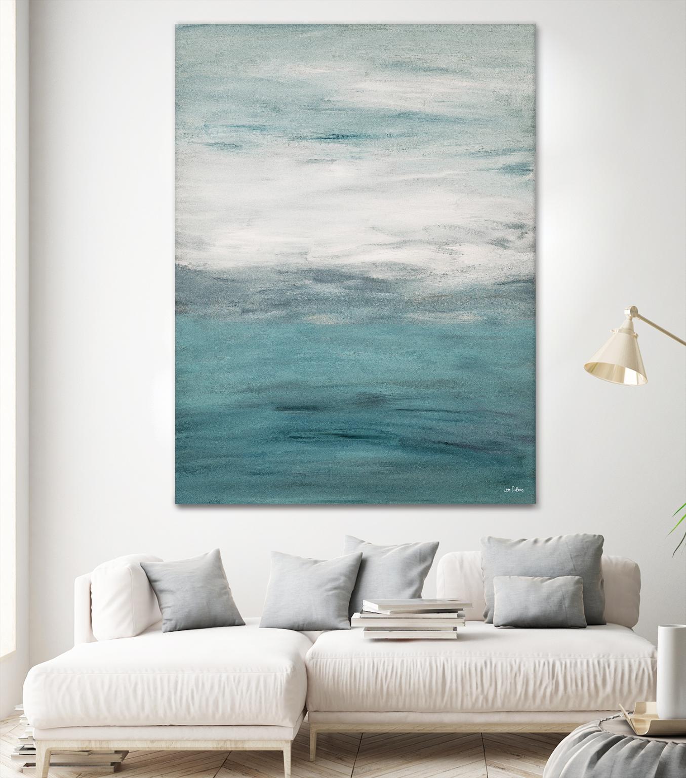 Infinity – Pool - 2 by Lori Dubois on GIANT ART - blue abstract transparence