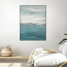 Infinity – Pool - 2 by Lori Dubois on GIANT ART - blue abstract transparence