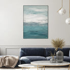 Infinity – Pool - 2 by Lori Dubois on GIANT ART - blue abstract transparence