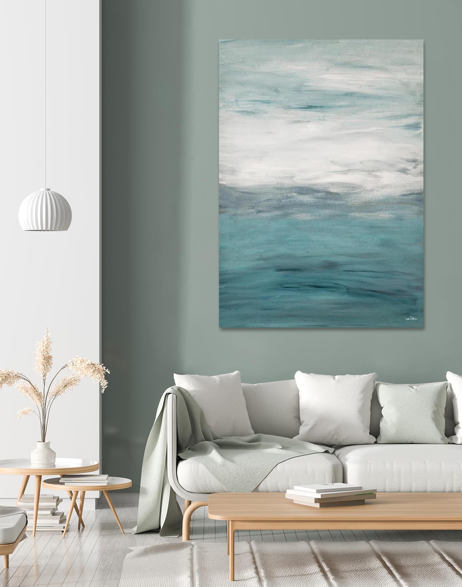 Infinity – Pool - 2 by Lori Dubois on GIANT ART - blue abstract transparence