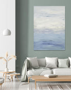 Infinity – Light - 3 by Lori Dubois on GIANT ART - blue abstract pastel