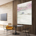 Winter Sky by Lori Dubois on GIANT ART - pink abstract paysage contemporain