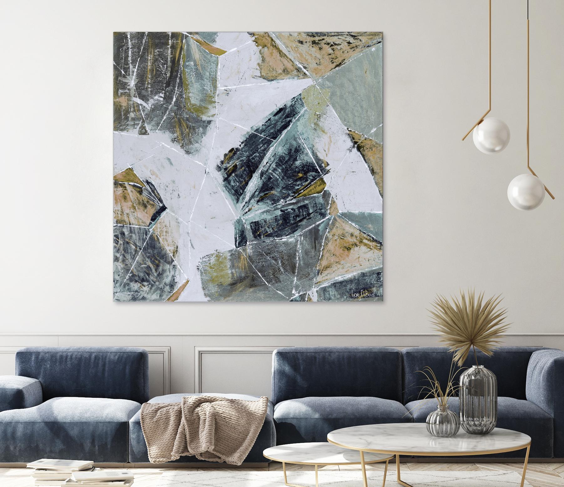 Tiger's Eye -  Light -1 by Lori Dubois on GIANT ART - beige abstract