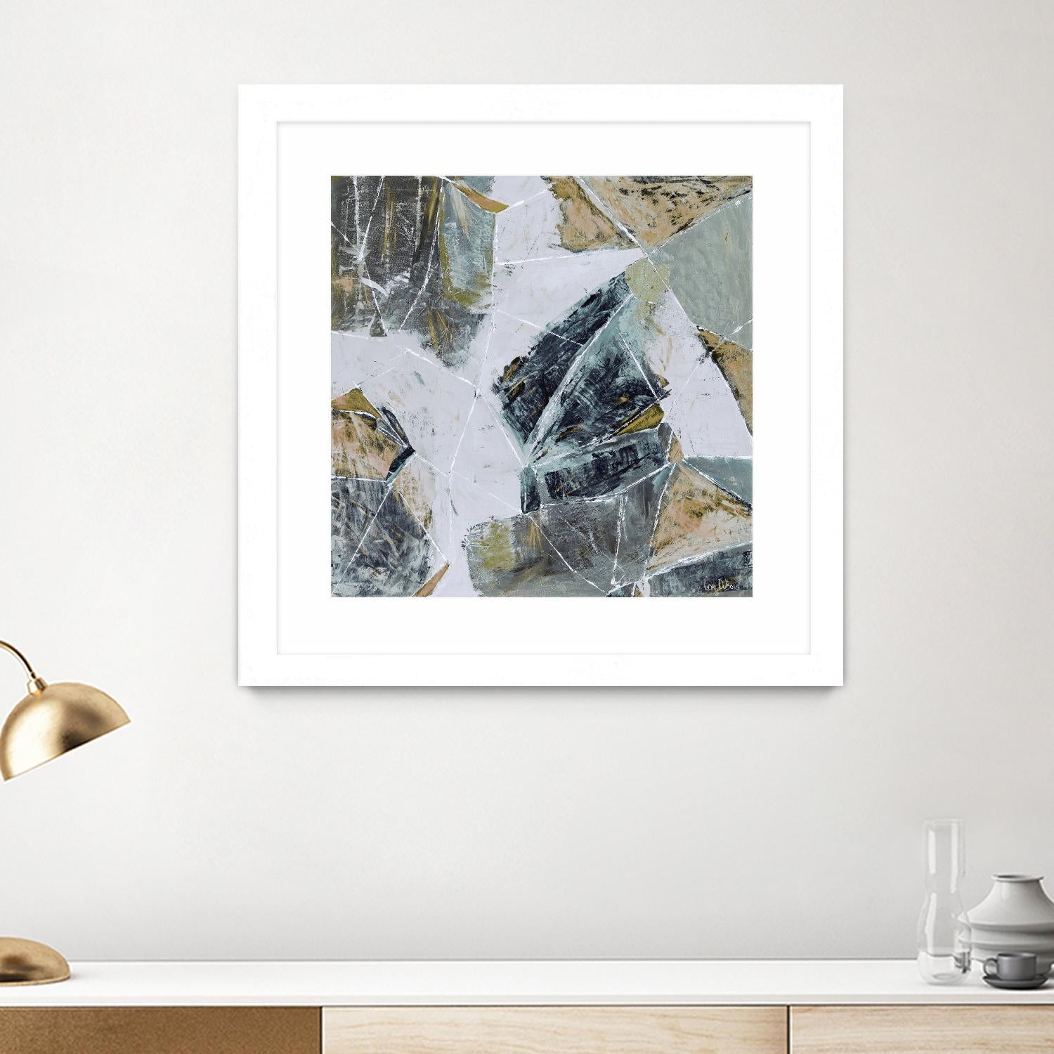 Tiger's Eye -  Light -1 by Lori Dubois on GIANT ART - beige abstract