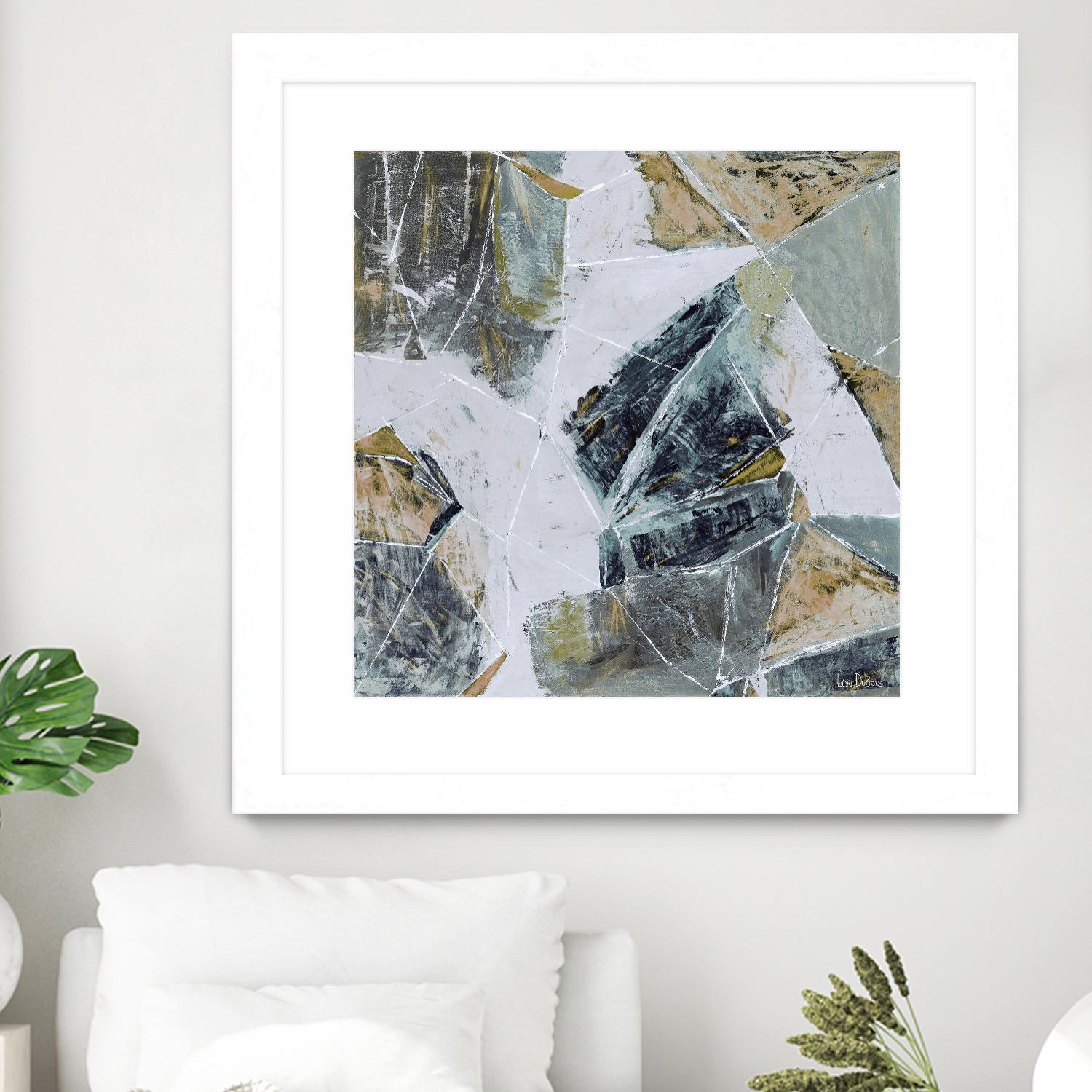 Tiger's Eye -  Light -1 by Lori Dubois on GIANT ART - beige abstract
