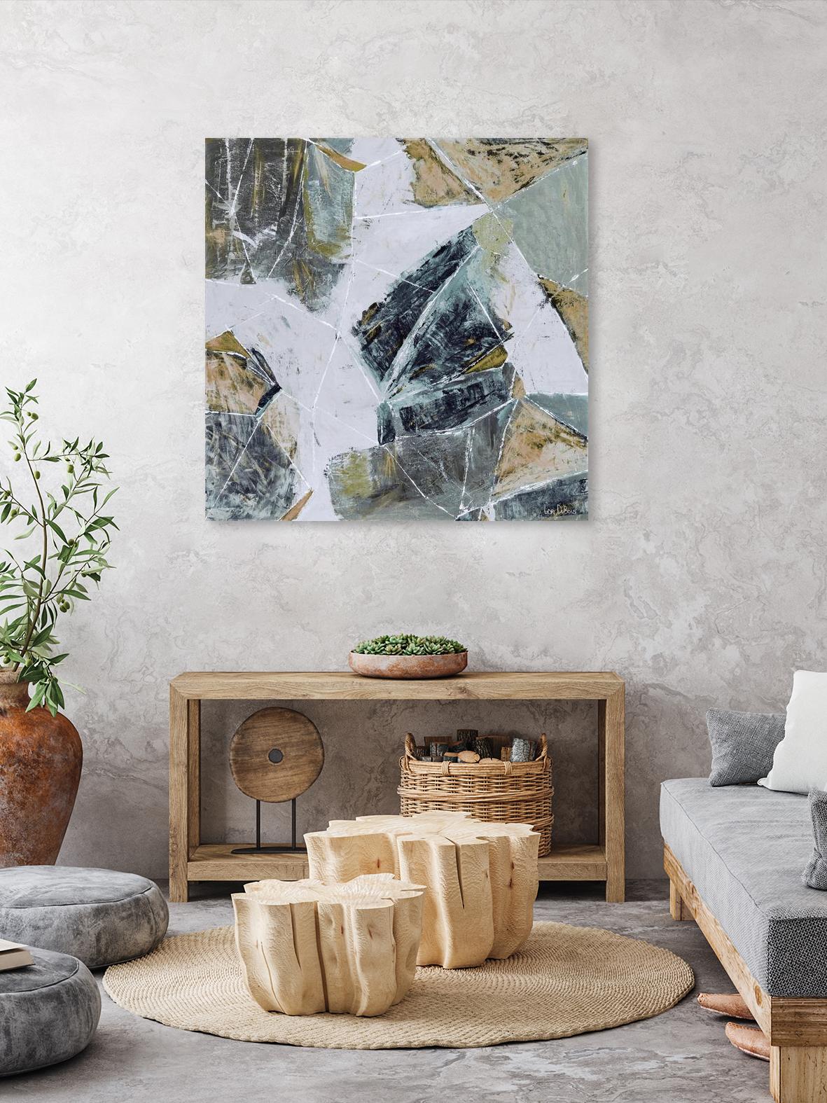 Tiger's Eye -  Light -1 by Lori Dubois on GIANT ART - beige abstract