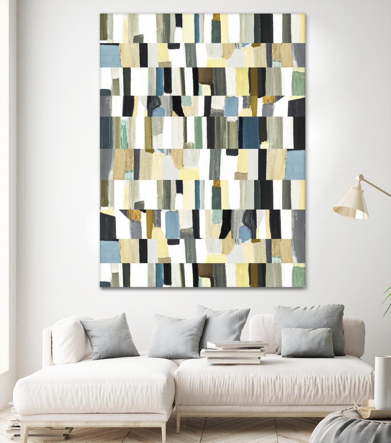 Logic-II by Lori Dubois on GIANT ART - beige patterns tan