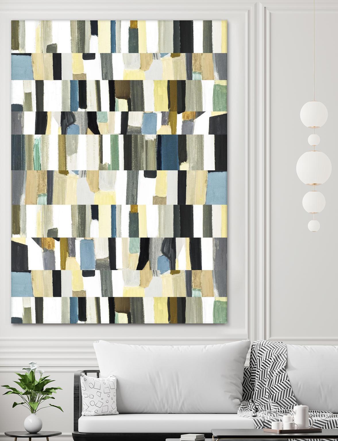 Logic-II by Lori Dubois on GIANT ART - beige patterns tan
